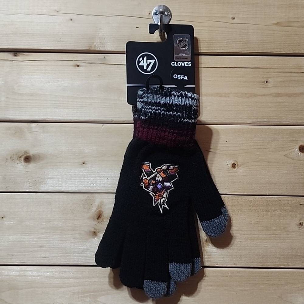 Arizona Coyotes Gloves NEW One Size